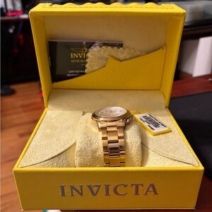 Invicta Gold Watch